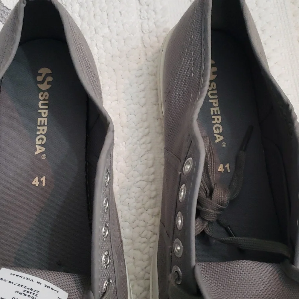 SUPERGA UNISEX LACE-UP SNEAKERS - Picture 10 of 11